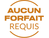 logo Aucun forfait requis