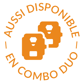 Aussi disponible en combo duo