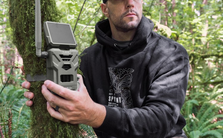 HOODIE SPYPOINT-TOPOGRAPHYS-Black